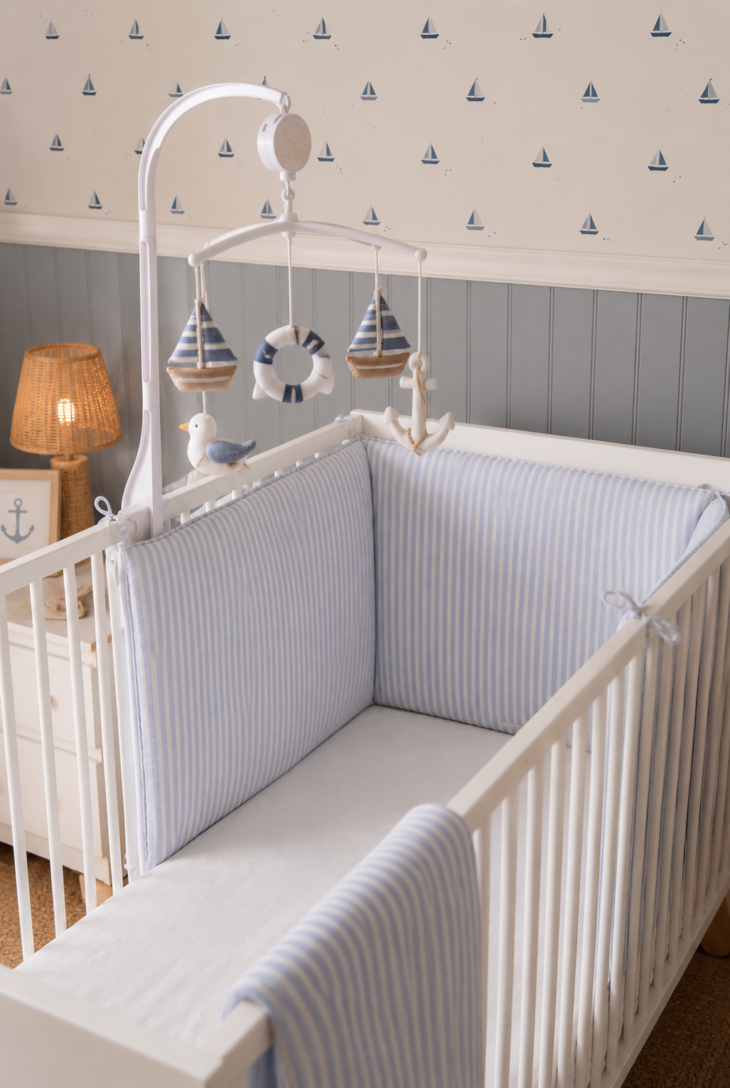 Padded Cot Bumper Brisa