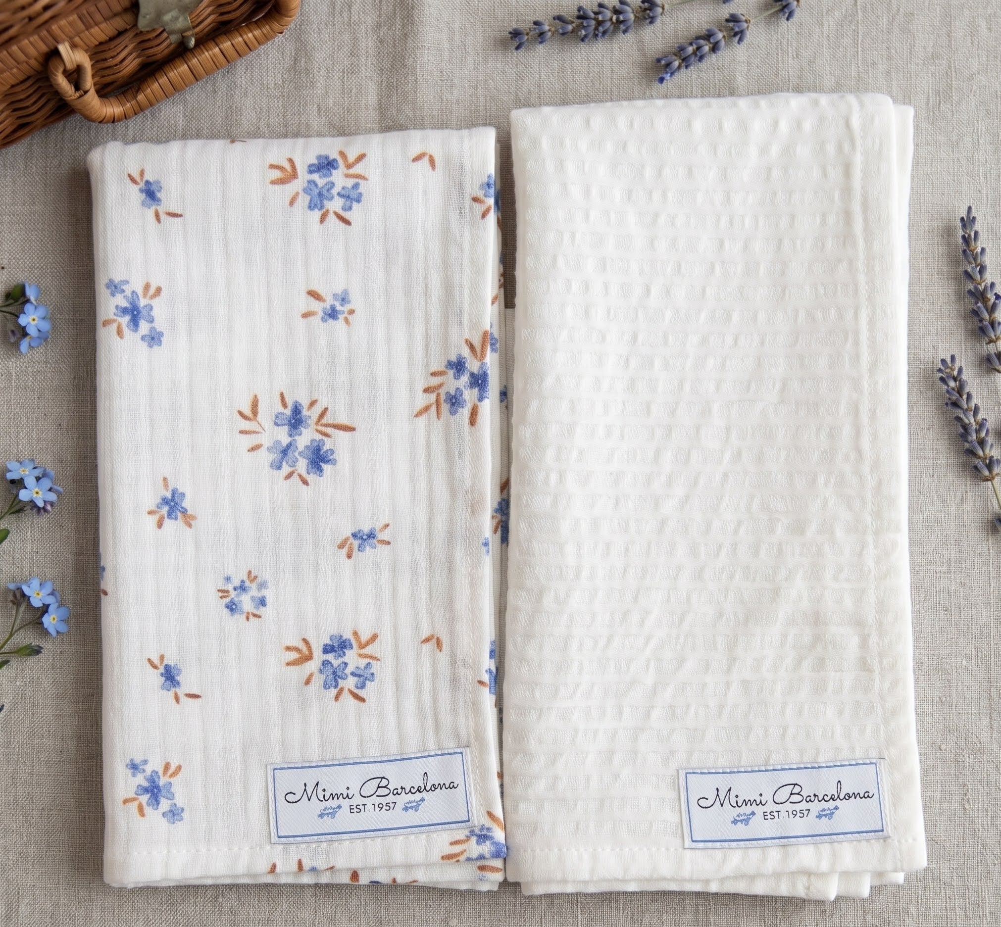 Pack Baby Muslin Mediterraneo