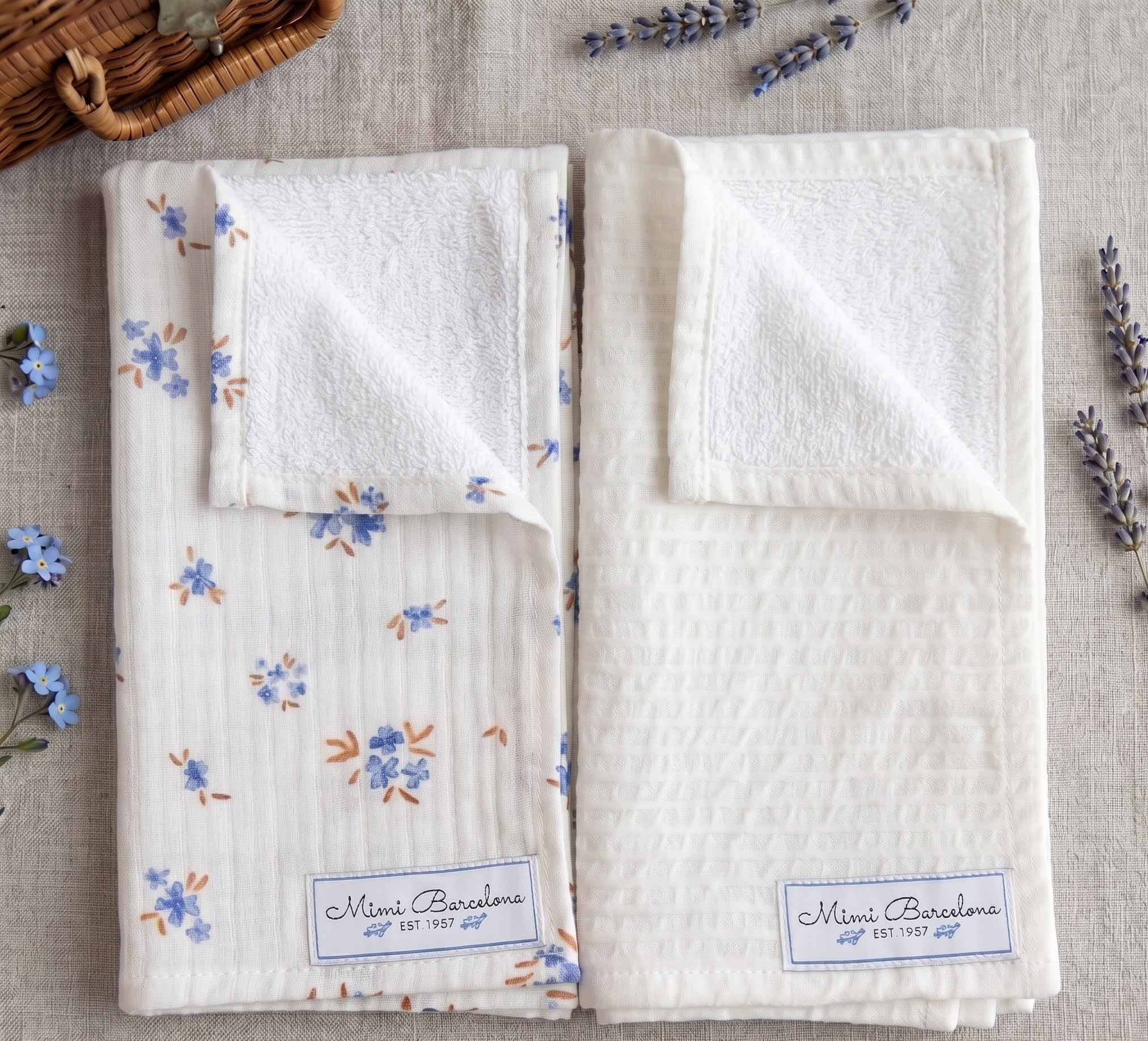 Pack Baby Muslin Mediterraneo