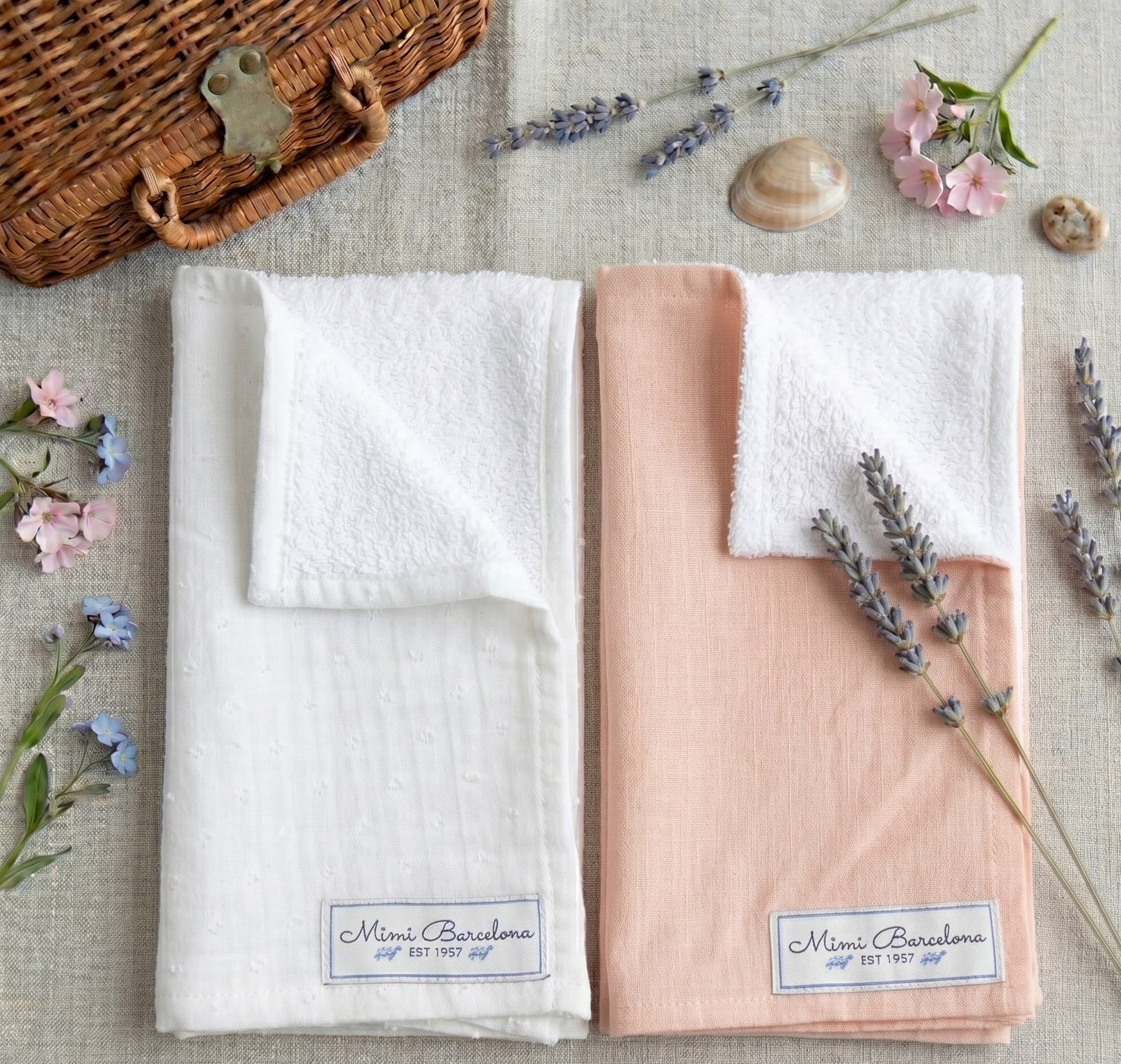 Pack Baby Muslin Lunares