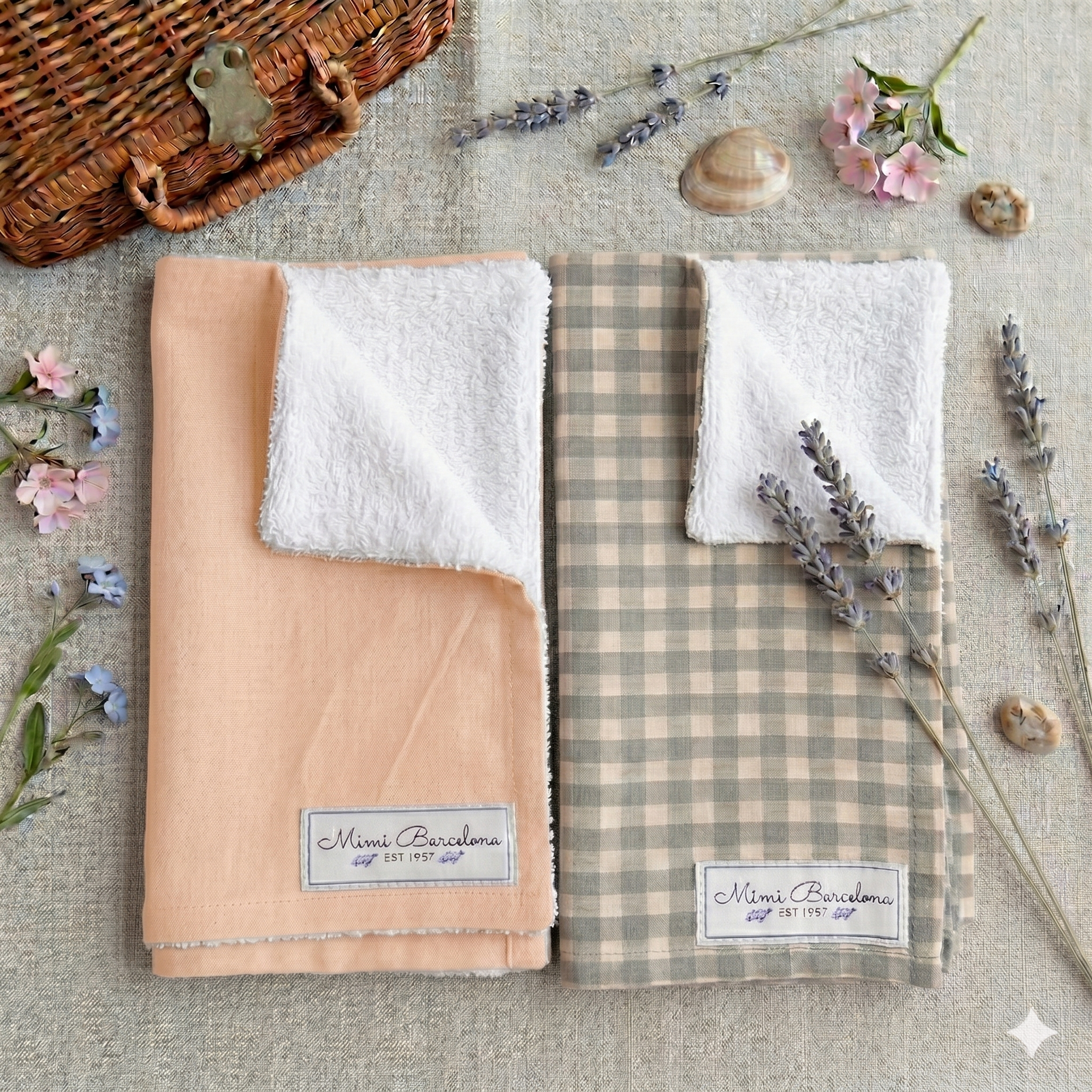 Pack Baby Muslin Vichy