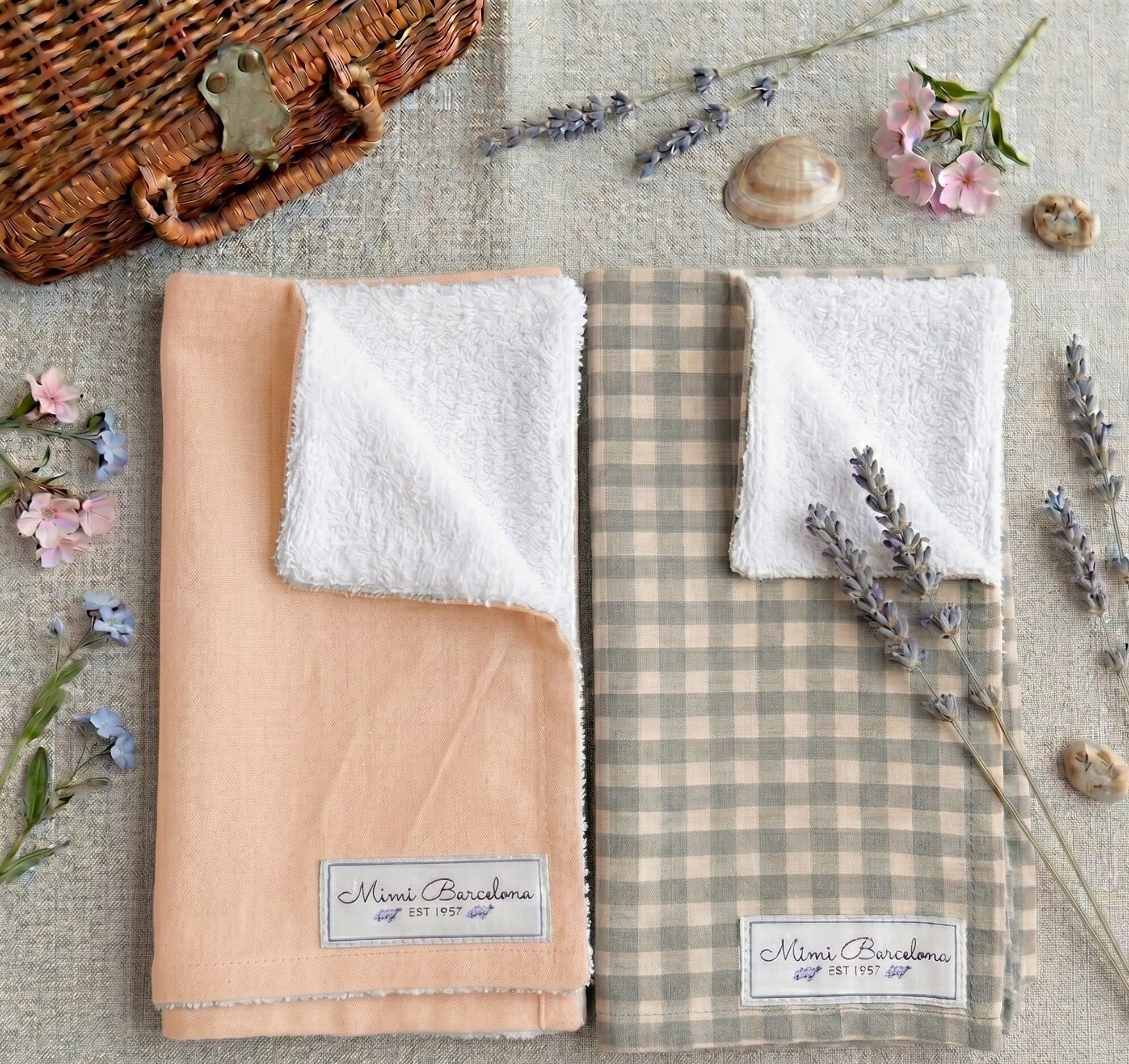 Pack Baby Muslin Vichy
