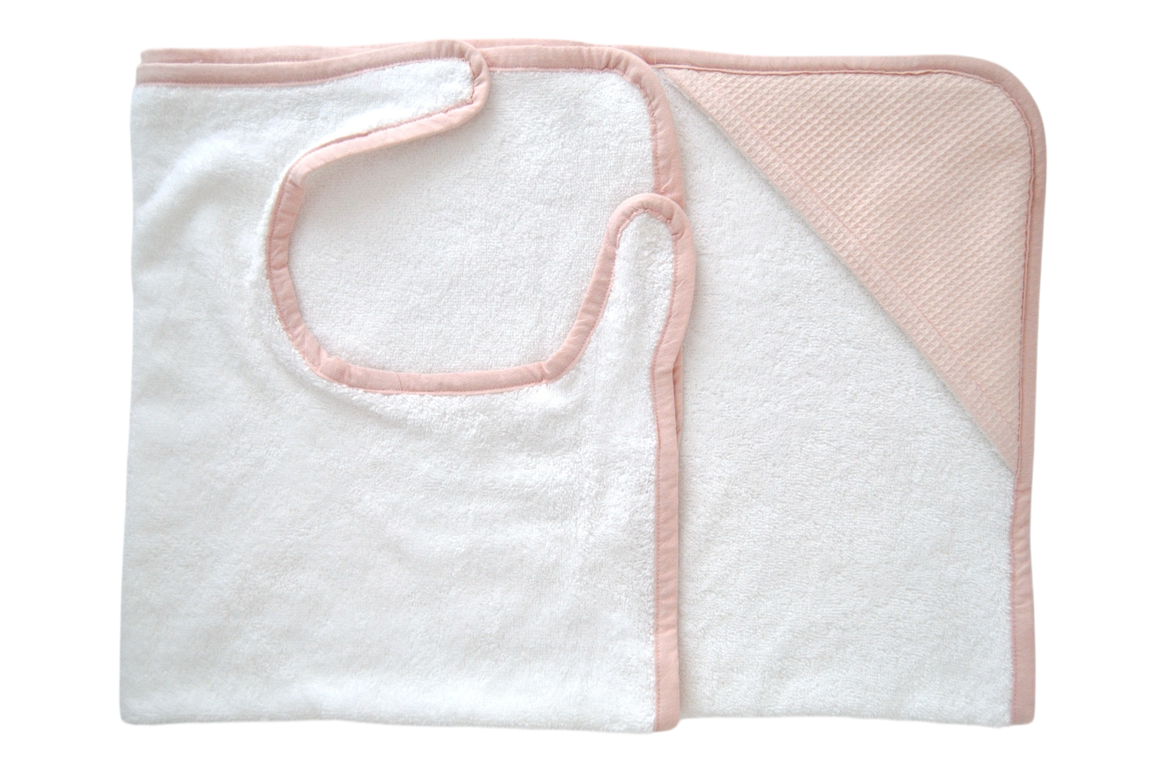 Baby Towel Waffle Pink