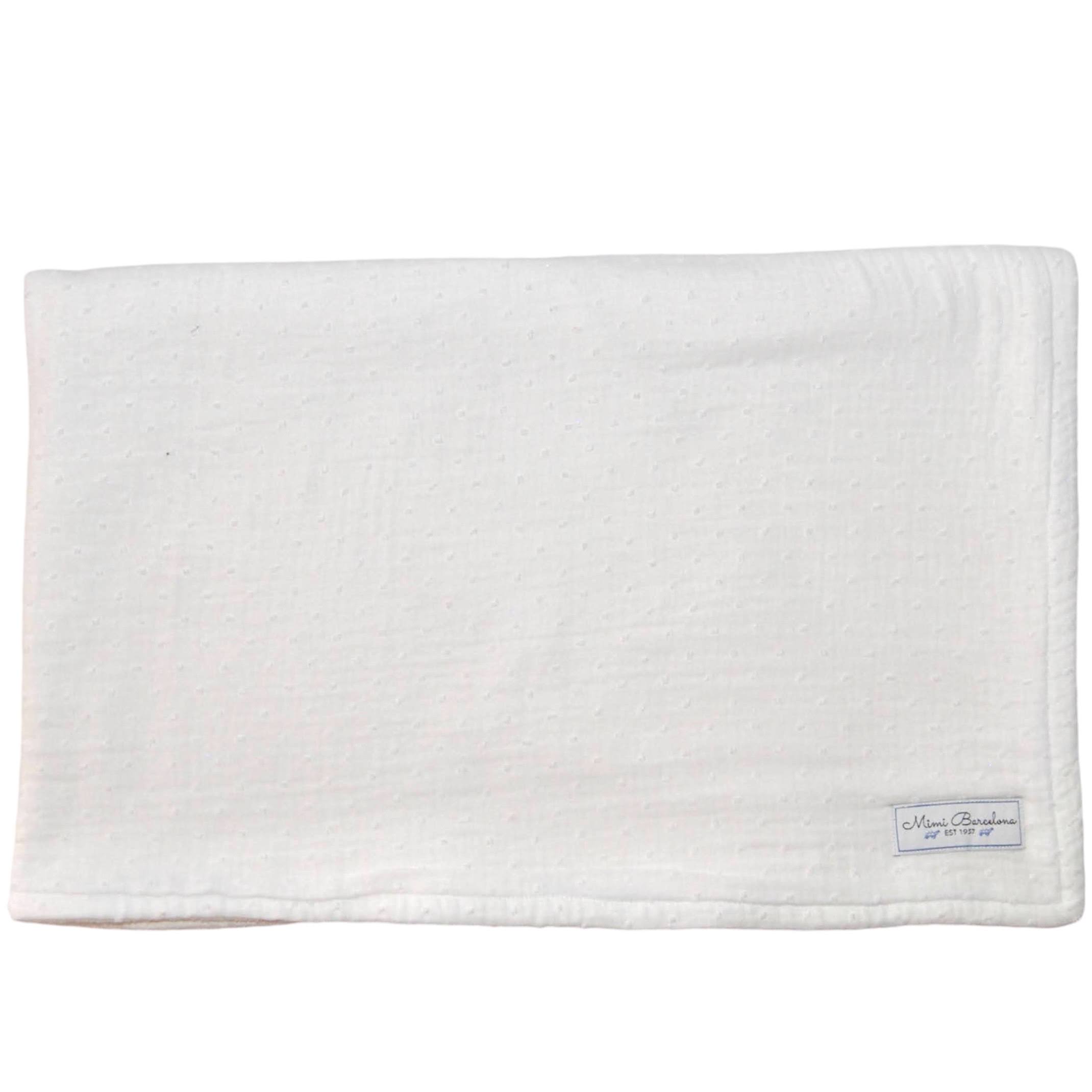 Fleece Baby Blanket Lunares