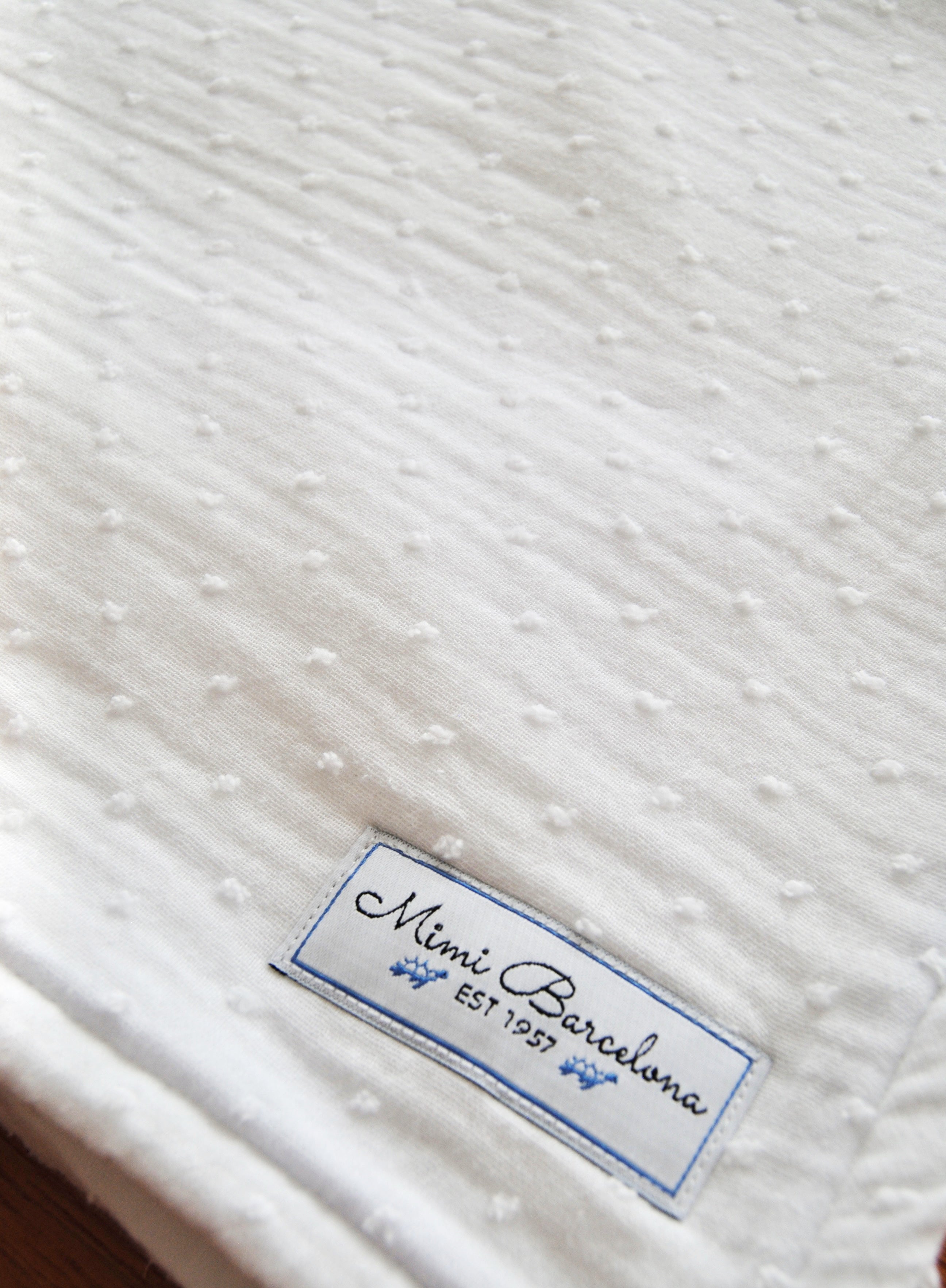 Baby Blanket Lunares
