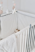 Padded Cot Bumper Viena Blue