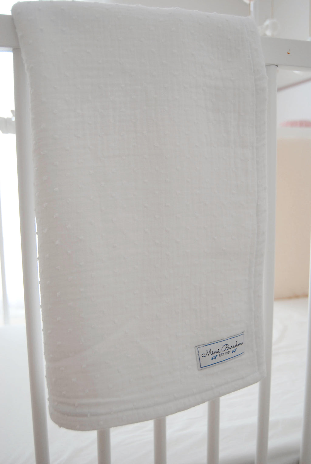 Baby Blanket Lunares