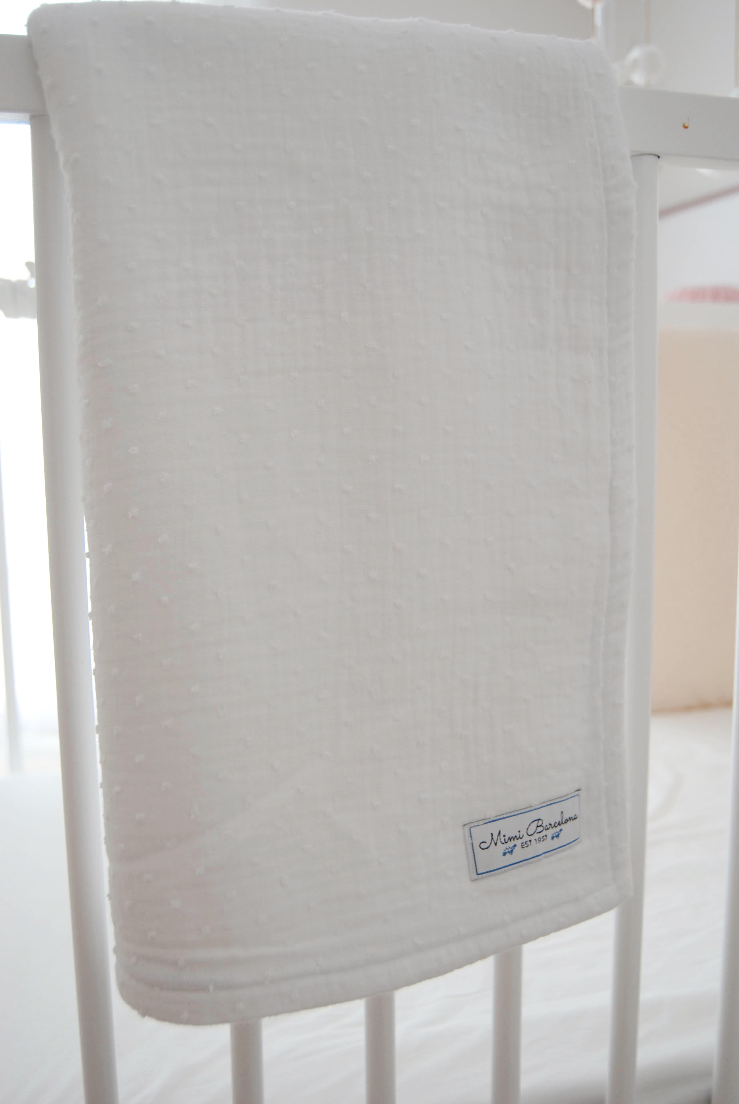 Baby Blanket Lunares