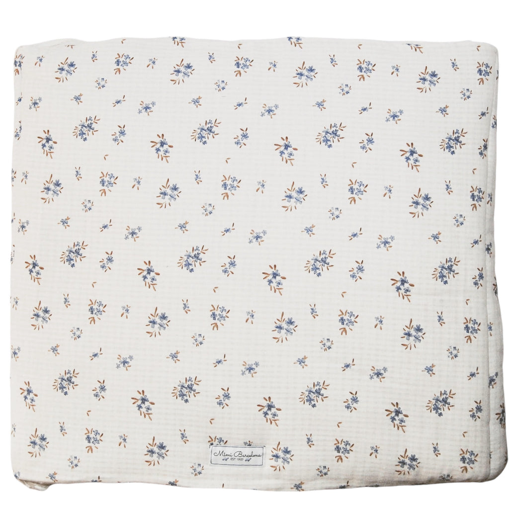 Padded Cot Bumper Mediterraneo