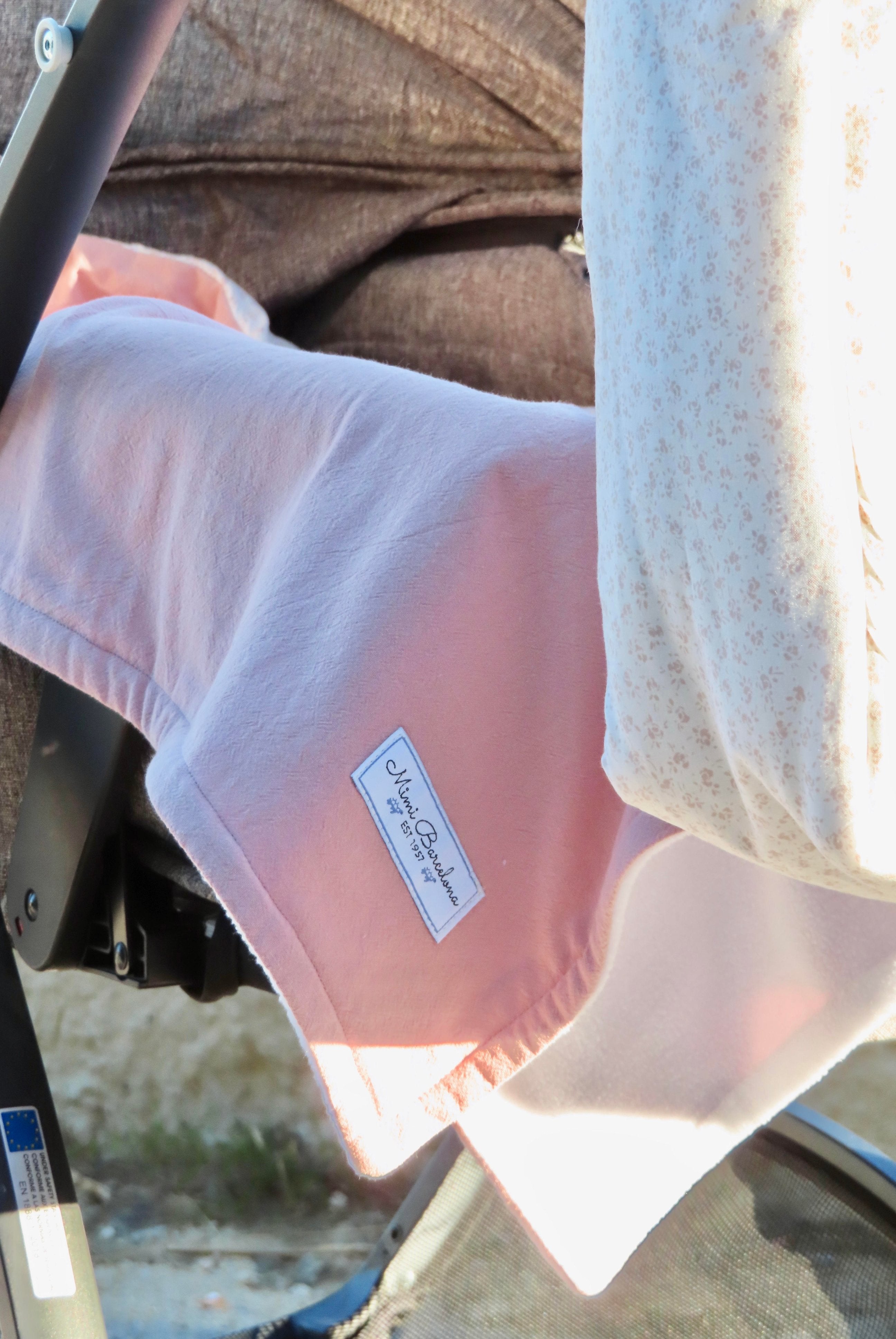 Fleece Baby Blanket Pink