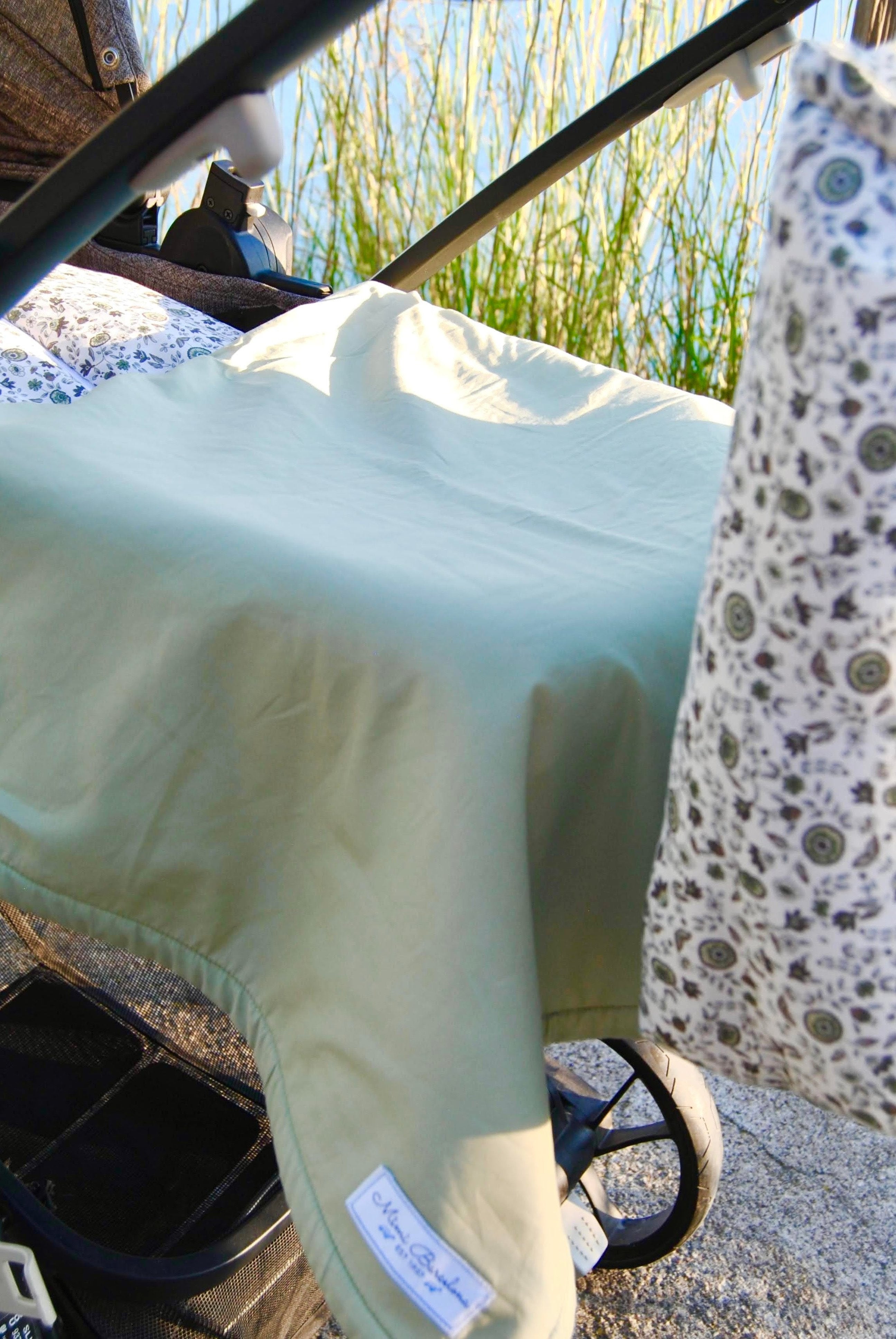 Fleece Baby Blanket Green