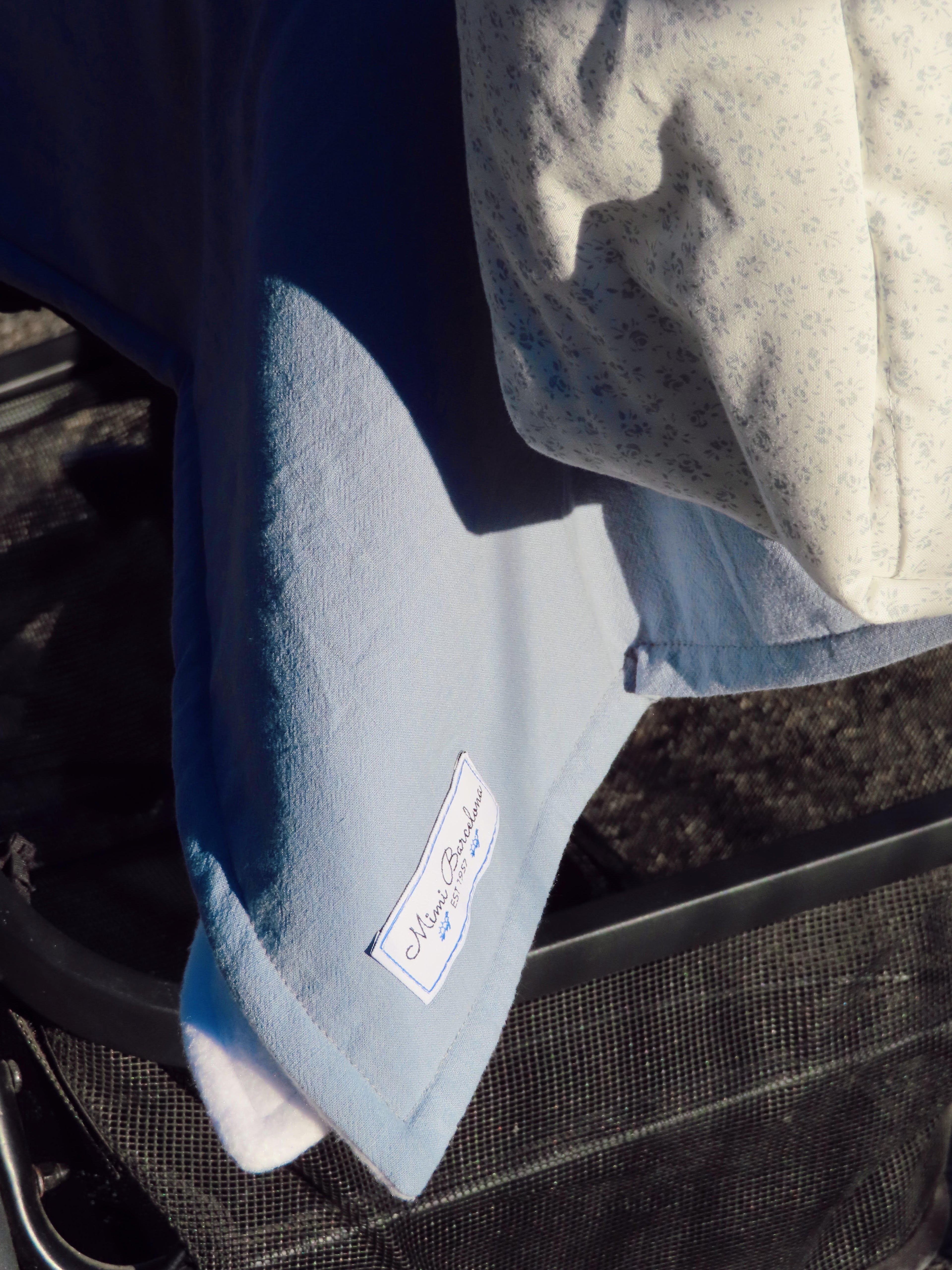 Fleece Baby Blanket Blue