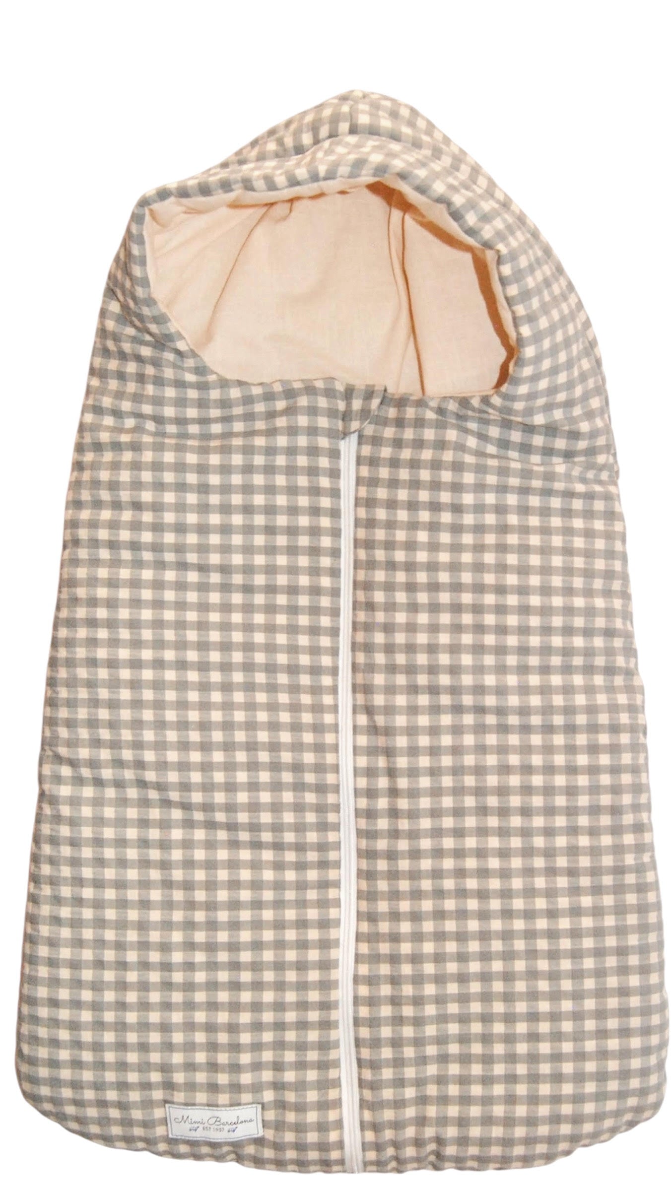 Carrycot Sleeping Bag  Vichy Gray